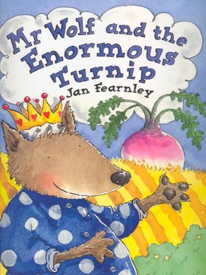 cover image of Mr Wolf and the Enormous Turnip